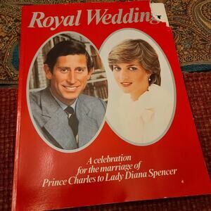 ROYAL WEDDING by Douglas Keay 1981 softcover Diana Spencer and Prince Charles